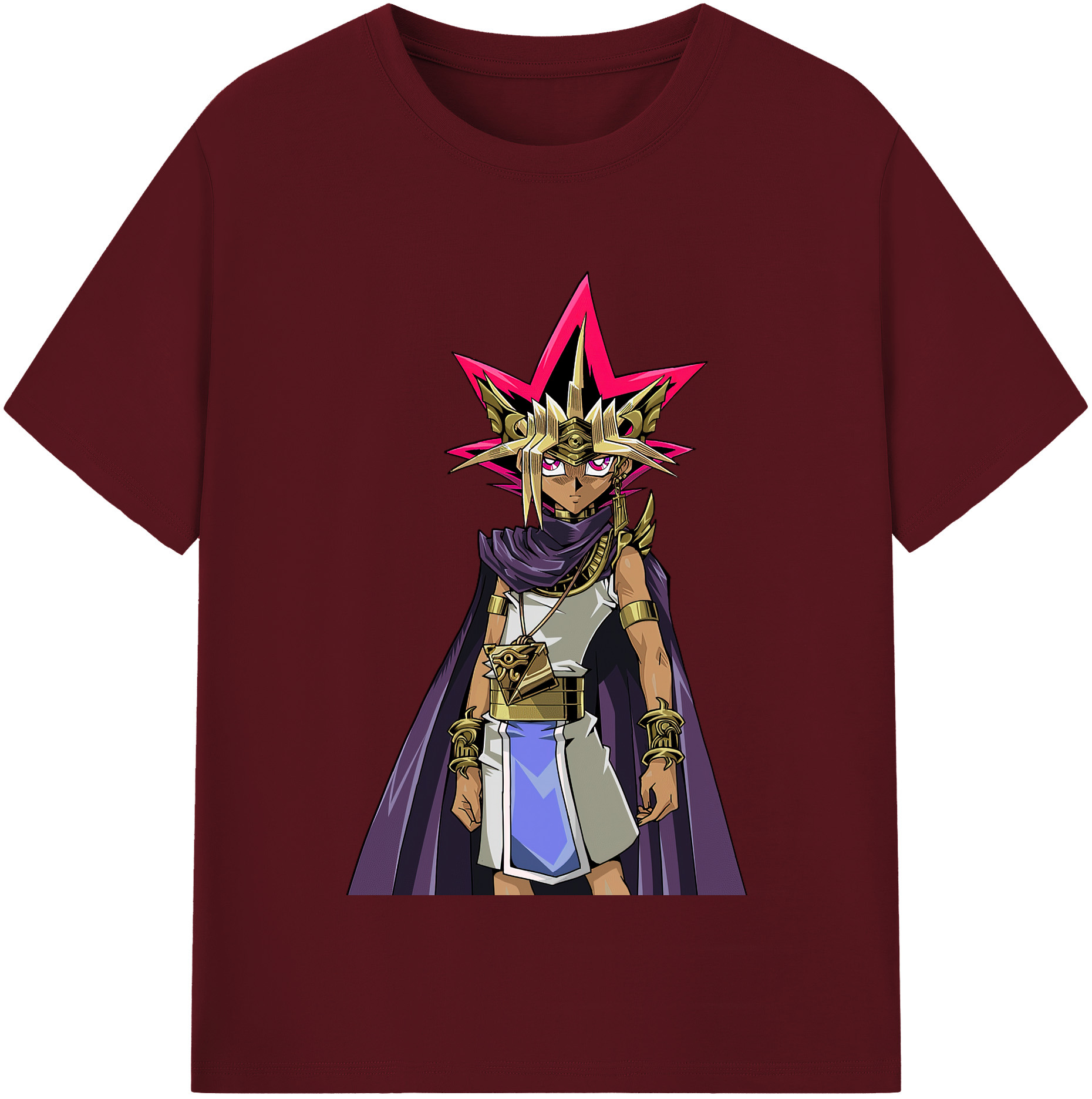 （画像用） 遊☆戯☆王 Yu-Gi-Oh! 綿100％半袖Tシャツ（フロントプリント）